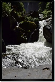 Poszterek keretben 40x60 Peguche vízesés Ecuador