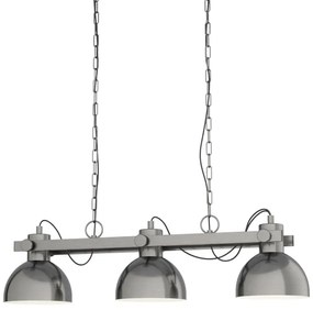 Eglo 43168 - Csillár láncon LUBENHAM 3xE27/28W/230V