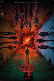 Plakát Stranger Things: Season 4 - Every Ending Has A Beginning