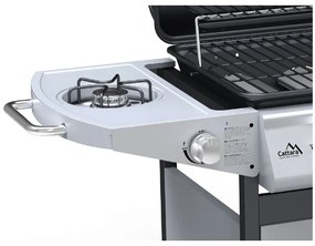 Master Chef Flame Tamer gurulós kerti gáz grillsütő - Cattara