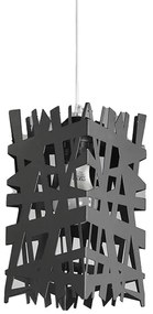 ONLI - Csillár zsinóron FORESTA 1xE27/15W/230V fekete