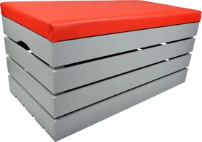 Nagy Puff Láda Öko Bőr Láda Ülőfelülettel