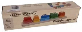 Wooden puzzle sorter Kruzzel 22492