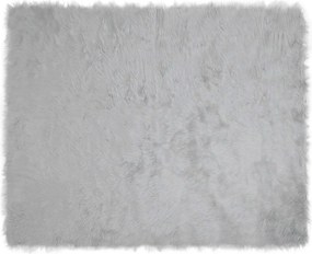 vidaXL Műgyapjú Szőnyeg Tafalla Szürke 200 x 280 cm Poliészter