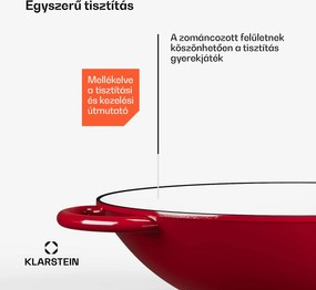 Wok Klarstein Jersey - piros