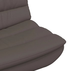Forgószék Csokoládébarna Műbőr Közepes Ergonomikus Forgószék