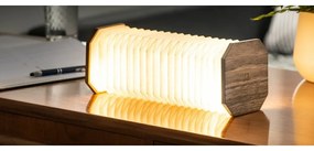 Barna LED dimmelhető asztali lámpa (magasság 3,5 cm) Accordion – Gingko