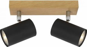 Mennyezeti spotlámpa téglalap alakú Reality bézs, barna, fekete 838502-11