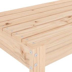 tömör fenyőfa kerti pad 80 x 38 x 45 cm