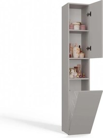 Kashar Nel III fürdőszoba szekrény, 31x174x30 cm, kasmír