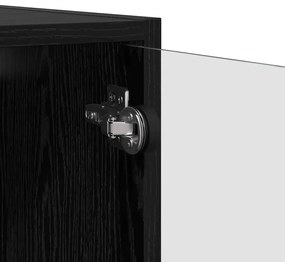 Fali Szekrény Fekete tölgy 68 x 37 x 35 cm Faanyag