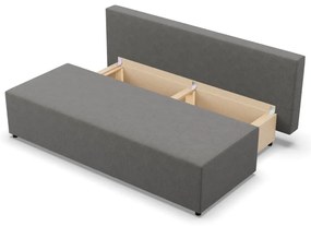 Nobu kanapé, fonott, szürke