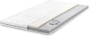 Topper Visco Latex fedőmatrac 80x180 mikroszálas párna