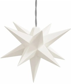 10 db fehér karácsonyi lámpa LED-del 10 cm