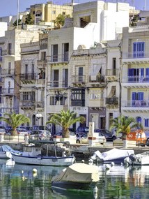 Poszter 30x40cm Marina in Senglea, Assaf Frank