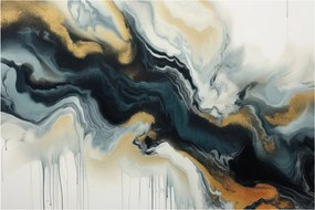 Kép - Márványozott rajz (90x60 cm)