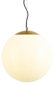 Skandináv függőlámpa opál üvegből 40 cm - Ball 40