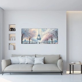 Kép - Párizsi festmény (120x50 cm)