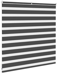 zebrafüggönnyel fekete szövetszélesség 140,9 cm poliészter