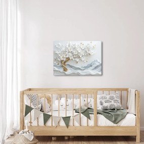 Kép – 3D elegáns életfa (70x50 cm)