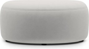 Világosszürke bársony lábtartó Kate – Micadoni