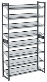 ALVORO cipőtároló szekrény, szürke