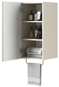 Nicole 70 cm fürdőszoba faliszekrény - kasmír