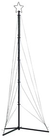 színes LED karácsonyfa 525 LED 302 cm