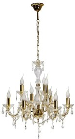 Csillár láncon MARIA TERESA 9xE14/40W/230V