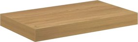 vidaXL Falpolc Falra szerelhető Barna 40 x 23,5 x 4 cm Faanyag