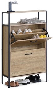 Cipősszekrény polcokkal G1007 OAK, tölgy