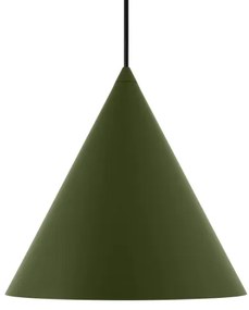 ETNA II kábeles függeszték, 1xE27/15W/230V, átm. 25 cm, zöld