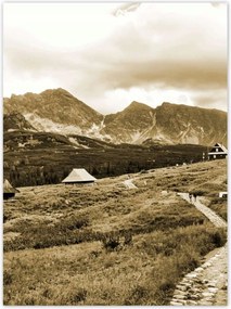 Poszterek 100x135 Tátra Lengyel hegyek Kilátás