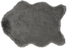 Műszőrme, szürke, 60x90, EBONY TYP 5