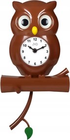 Jvd HE21.3 gyerek falióra bagoly inga 20x40 cm