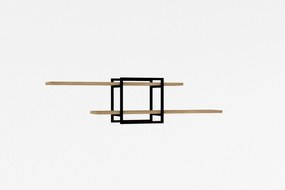 Fali polc Mone - Sapphire Oak