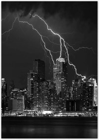 Poszterek 70x100 Villámok New Yorkban