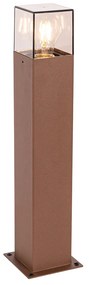 Okos álló kültéri lámpa rozsdabarna 50 cm Wifi-vel P45 - Denmark