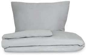 Kvalitex Luxury Collection szatén ágyneműhuzat világosszürke, 140 x 200 cm, 70 x 90 cm
