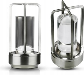 Kristály Asztali Led Érintőképernyős Kemping Lámpa