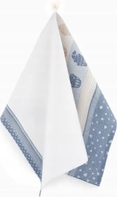 Konyhai törlőkendő Muffin 50x70 cm sötétkék