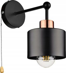 Edison LED-es Loft fali lámpa kapcsolóval