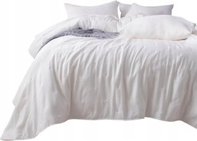 Dotta texturált dekoratív ágytakaró 160x220 krémszínű, pöttyös hímzéssel