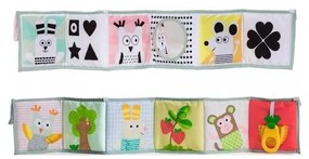 Taf Toys - Gyermek textilkönyv 3in1 állatok