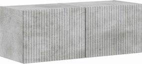 vidaXL TV Fali Szekrény 2 pcs Beton 60 x 31 x 29.5 cm Faanyag