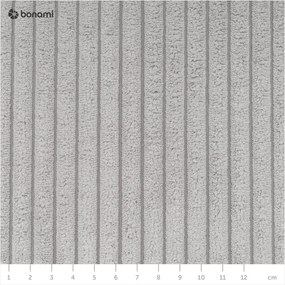 Világosszürke ágyneműtartós boxspring ágy 160x200 cm Lysa – Ropez