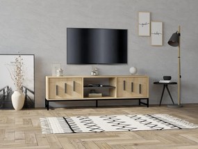 TV asztal/szekrény Nalasi (zafír tölgy) . Akció -21%. 1095429