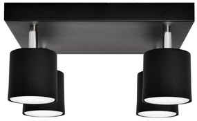 Spotlámpa PUNTA 4xGX53/10W/230V fekete