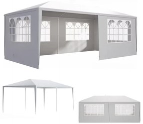 NEAPOL rendezvénysátor, 3x6m, fehér Jurhan