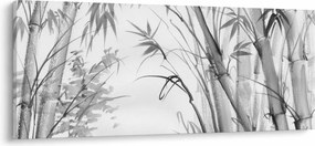 Kép - Bambusz erdő (120x50 cm)